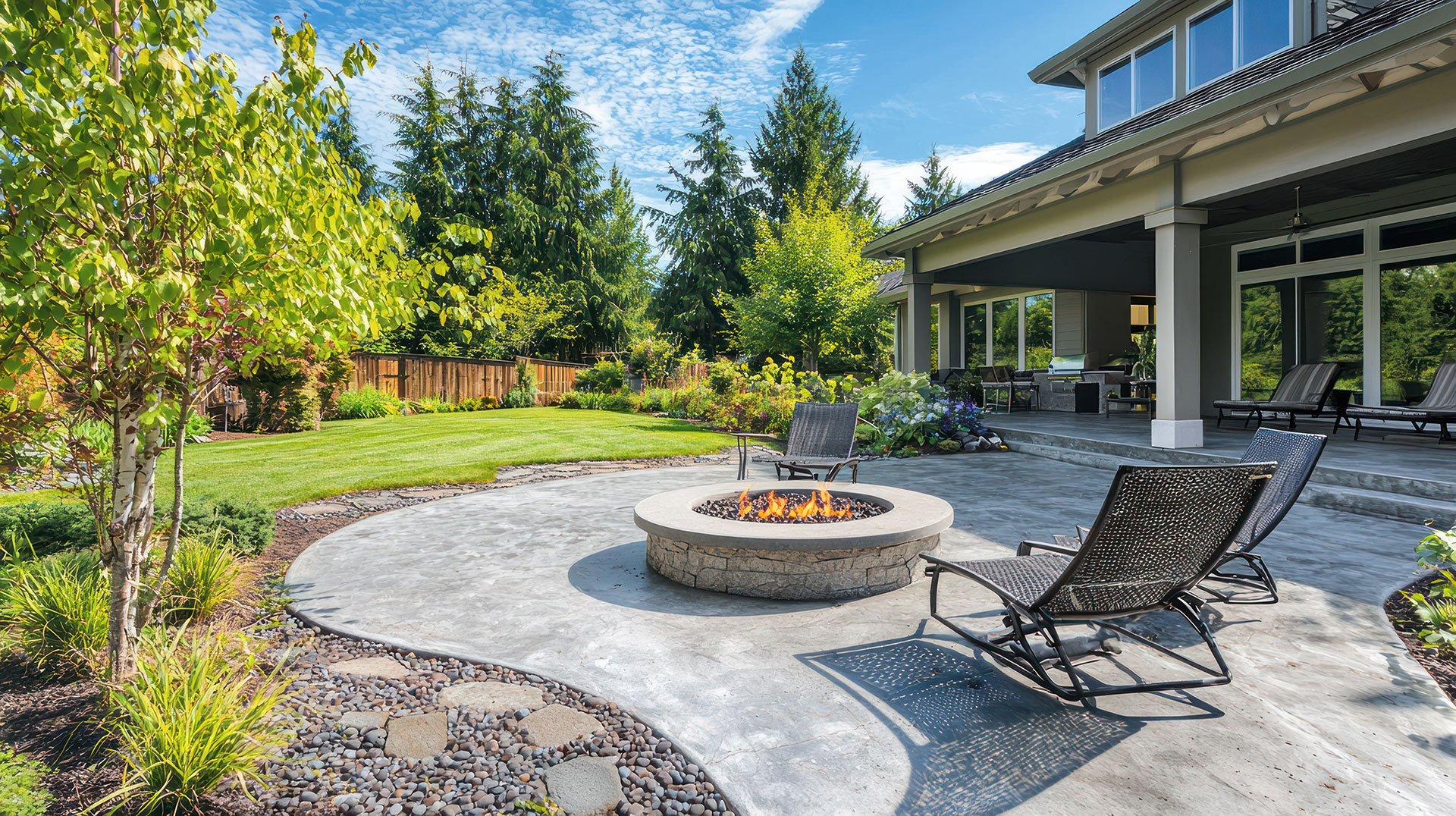 Concrete Patios - Triple R Landscaping, image size:1920x1076